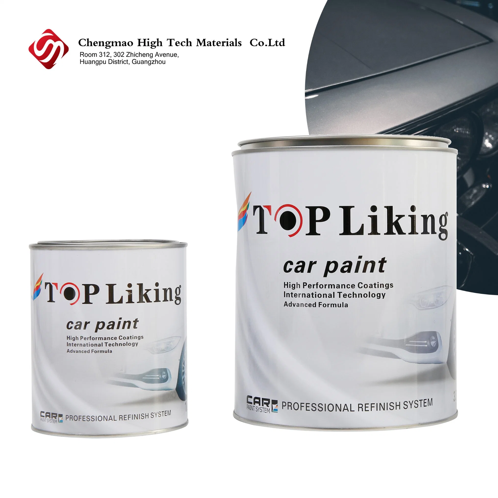 Car Refinish Formula System Topliking Clear Coat Automotive Ceramic Coating