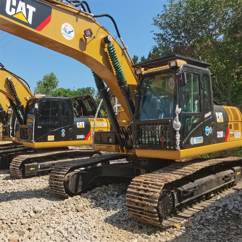 Для используется экскаватор Cat 320dl. Машина для строительства с использованием второго ручного экскаватора Продажа