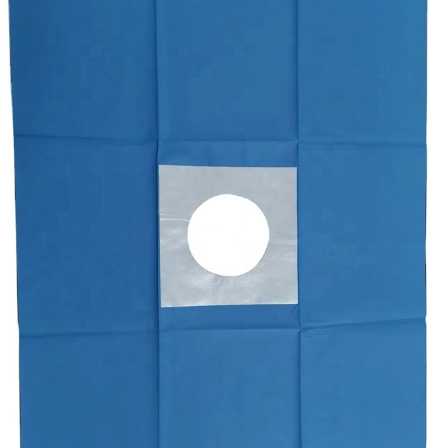 Disposable Adhesive Surgical Universal Drapes Sheet Hole Towel Used