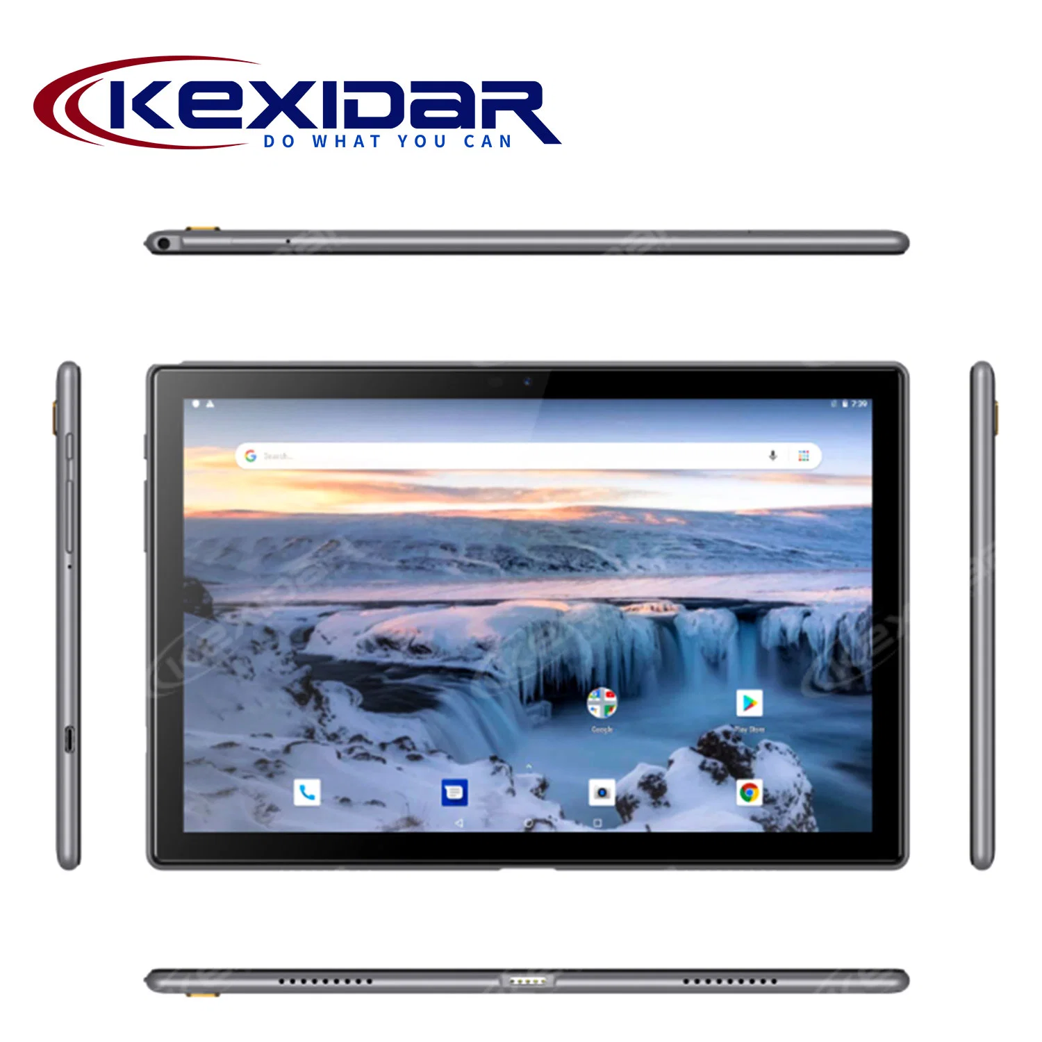 Горячие дешевые 10,1 дюйма двухъядерный процессор Sc T618 Tablet PC 1280*800 IPS Android 11 с магнитным клавиатуры защитный футляр