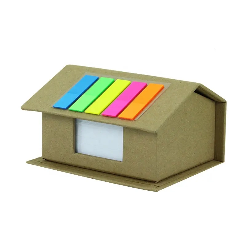 High quality/High cost performance  New Design Eco Different House Shape Sticky Notes for Promotional