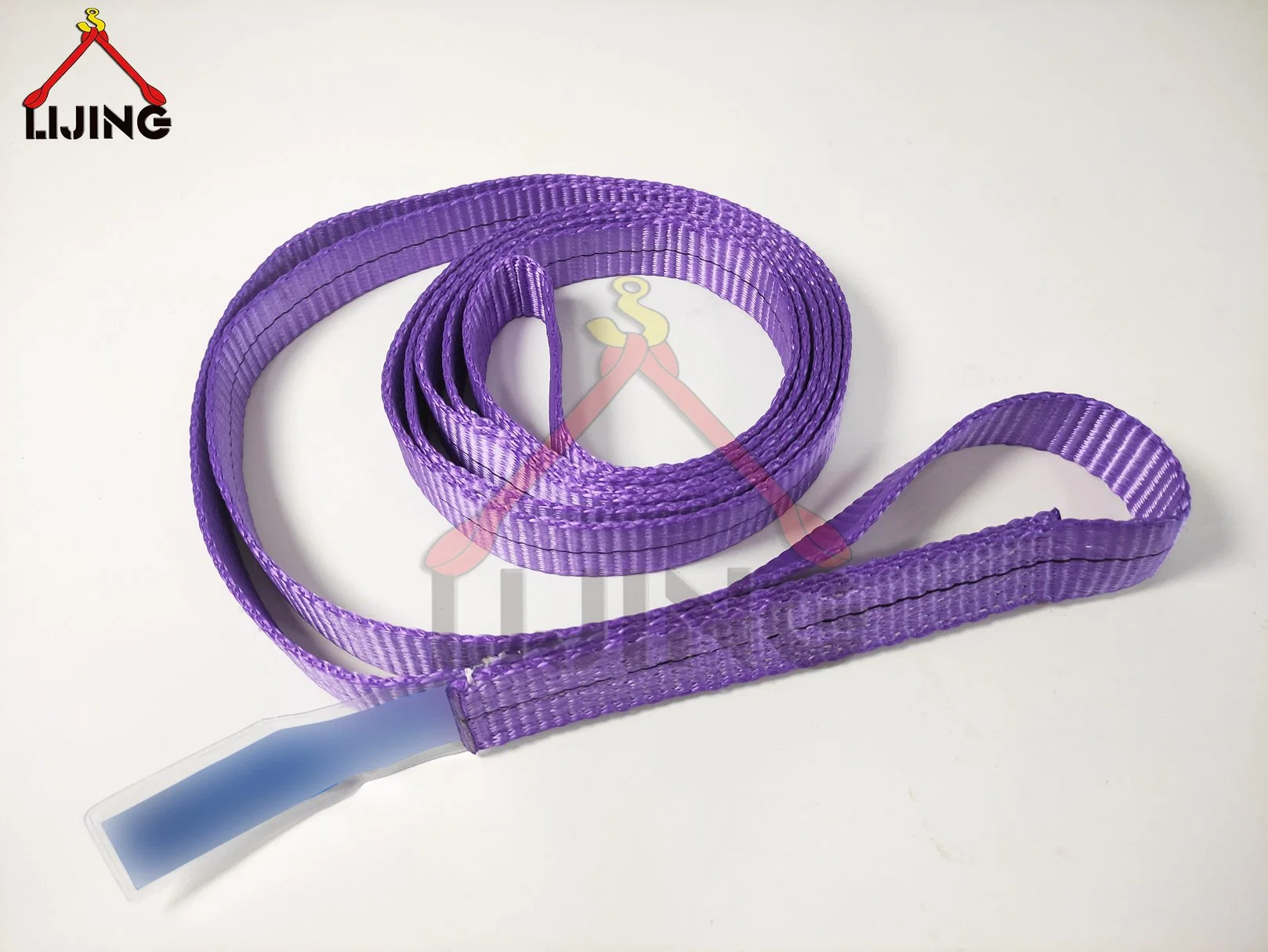 1t 2m 30mm violet simple pli sans fin sangle polyester Matériau (SEN)