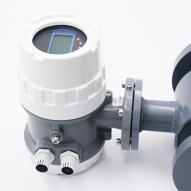 RS485 de 4-20 mA Digital Caudalímetro electromagnético de agua líquida