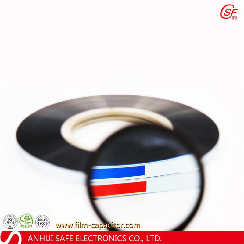 2 Micron Wave Cut Zn-Al Capacitor Grade Metalized Polypropylene Plastic Film