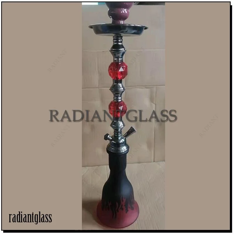 China Wholesale/Supplier Cheap Multi-Color Shisha Hookah Cristal Tubo Tubo de agua Hookah Set