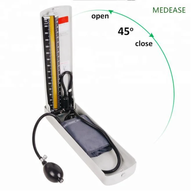 CE/ISO Approved Medical Desktop Blood Pressure Monitor Mercury Sphygmomanometer