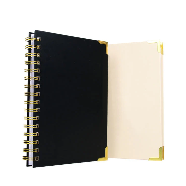 Libreta espiral al por mayor Cuadernos personalizados Cuaderno Diario de la Oficina de la Escuela Hardcover Para el estudiante
