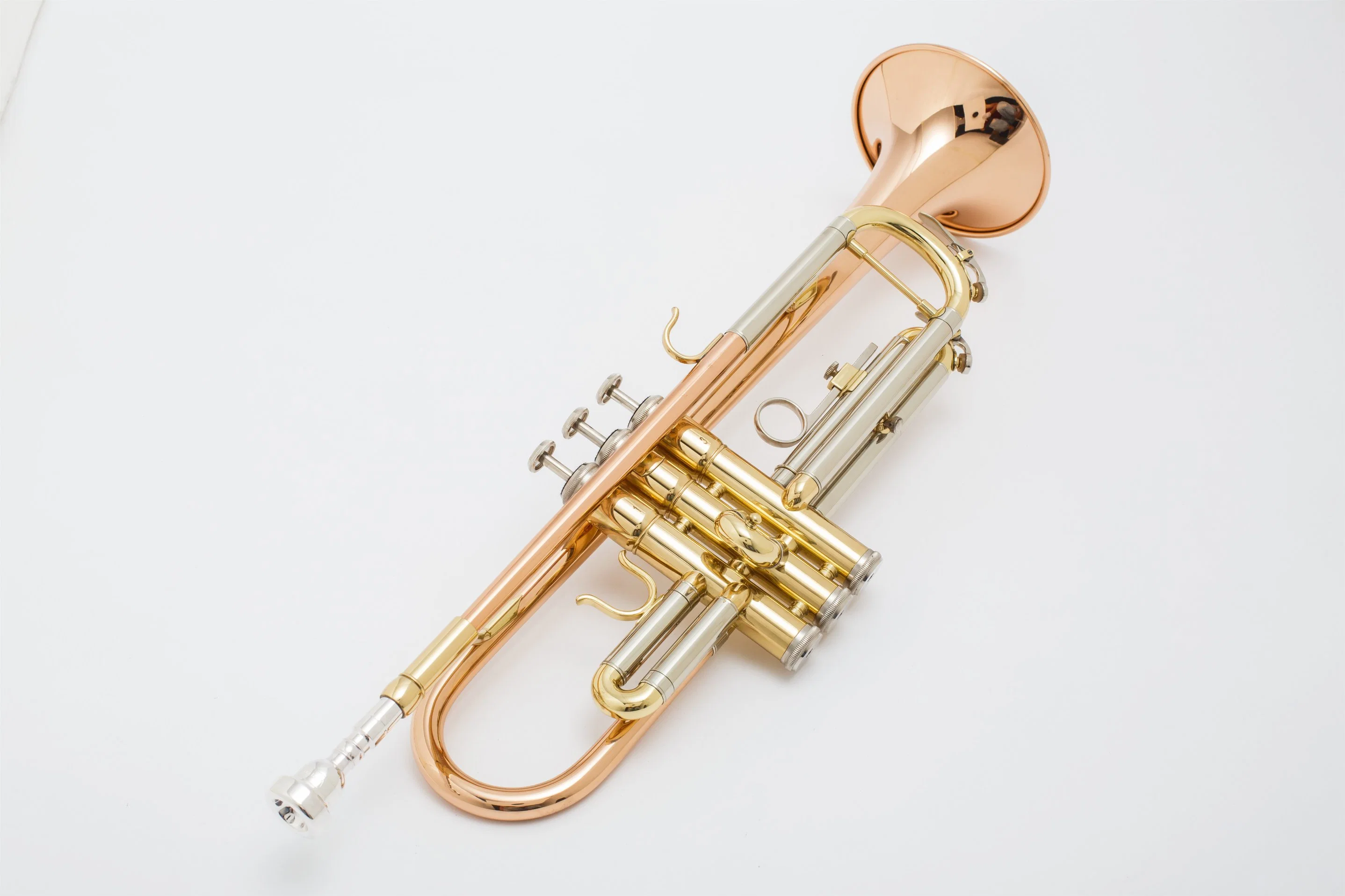 Cuerpo de cobre rojo de buena calidad, la trompeta, fabricado en China,