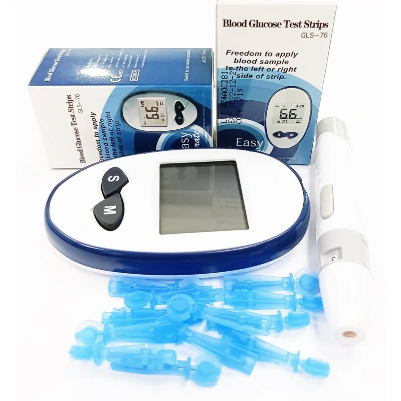 Home Care Blood Testing Equipment Glucometer Diabetes Machine Blood Sugar Machine Blood Glucose Meter