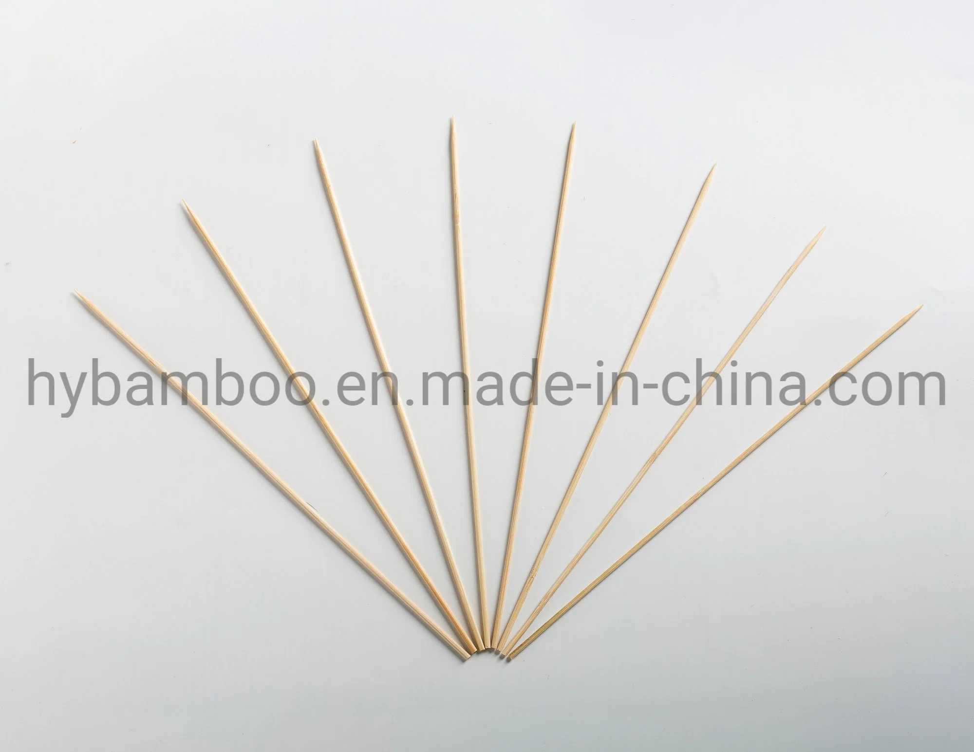 Espeto de bambu descartável de alta qualidade de fábrica