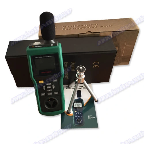 Multifunction Environment Meters Sound Level Meter Anemometer Lux Meter Temperature Humidity Tester