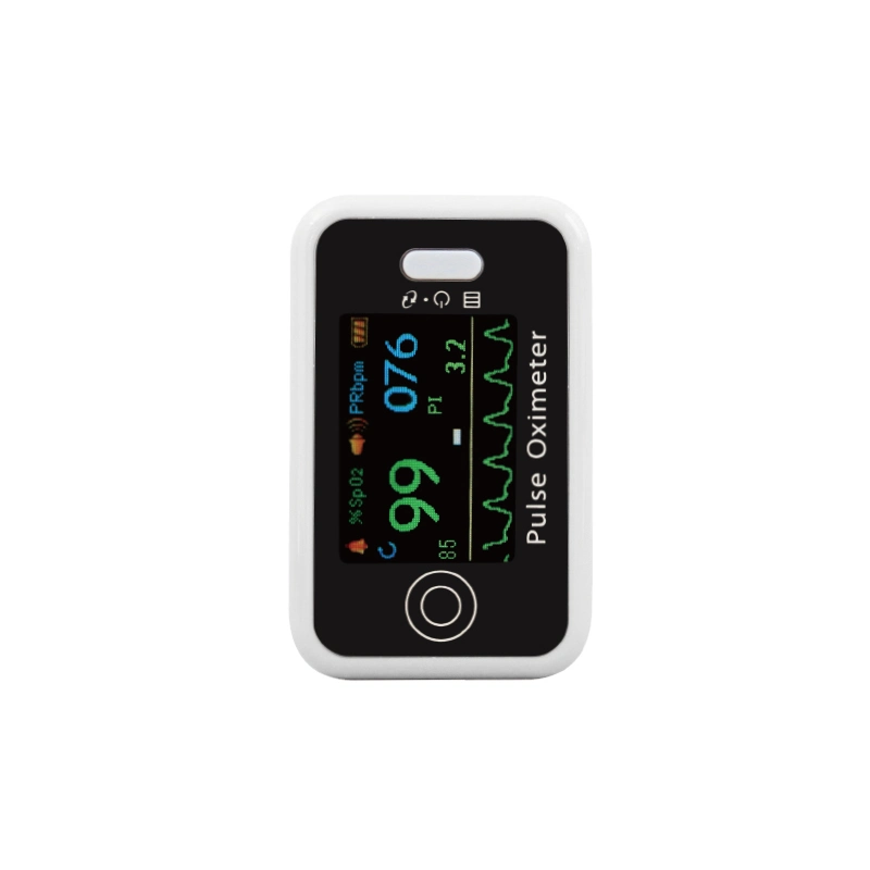 Medical Accurate Interior Battery Finger Blood Pressure Oximeter Monitor