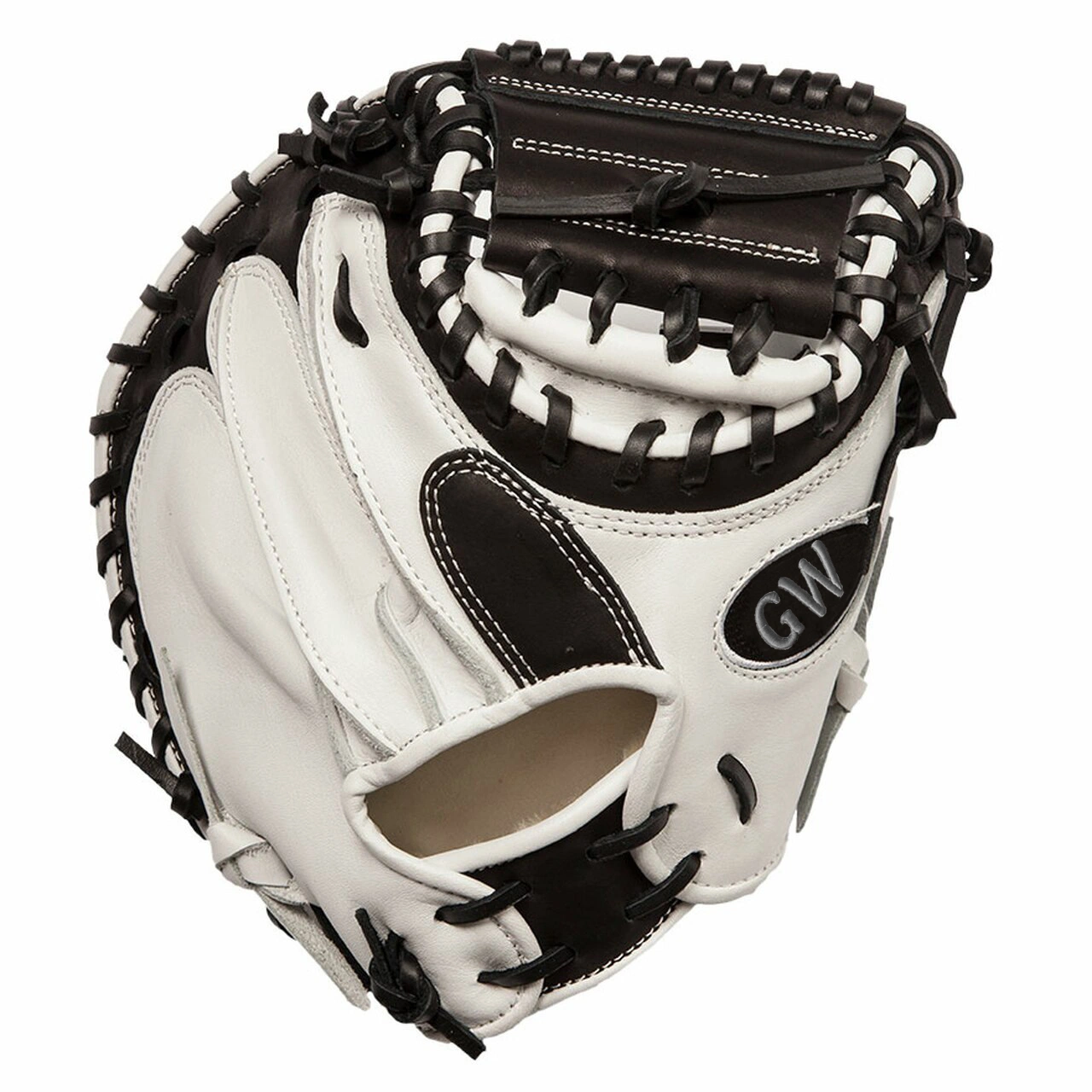 Baseball Catchers Mitt 33 Inch Kip Leather Blonde Catcher Glove