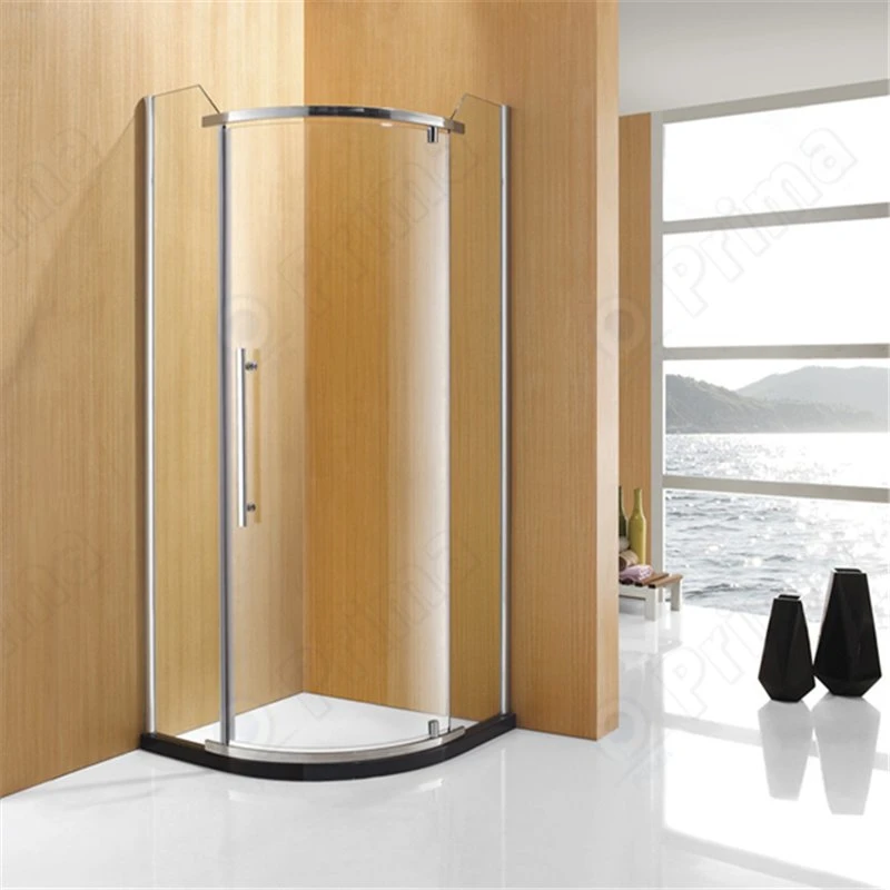 Best Price Modern Bathroom Sliding Tempered Glass Door