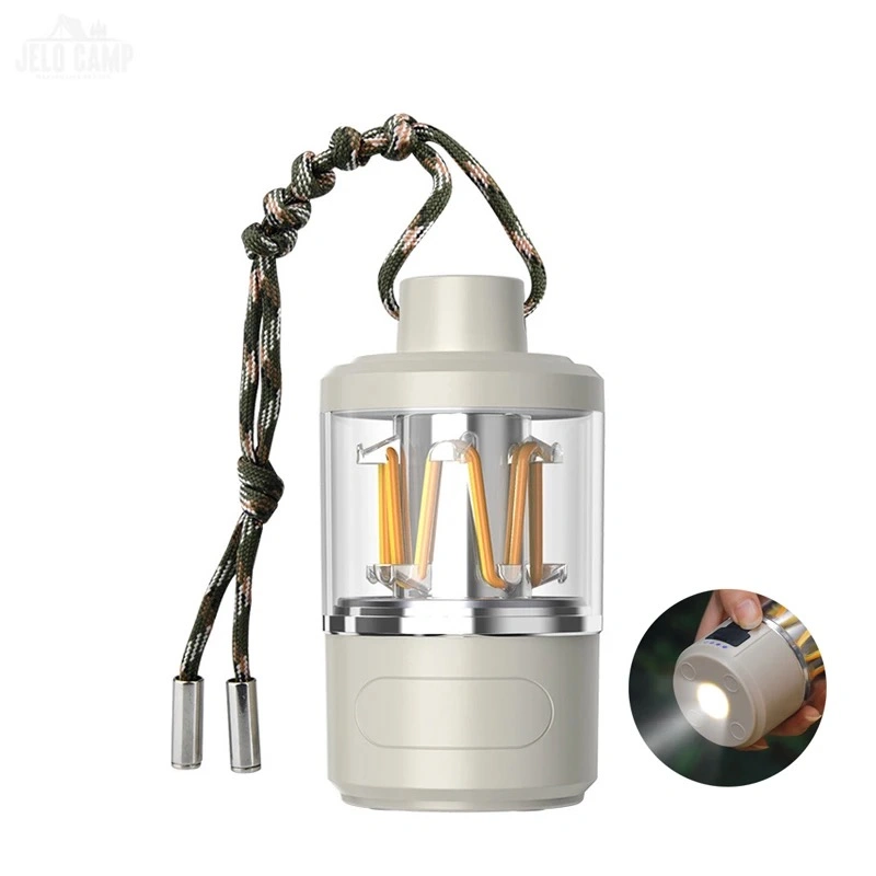 Outdoor Rechargeable Camping Light LED Waterproof Dimmable Camping Light Portable Household Lighting Flashlight