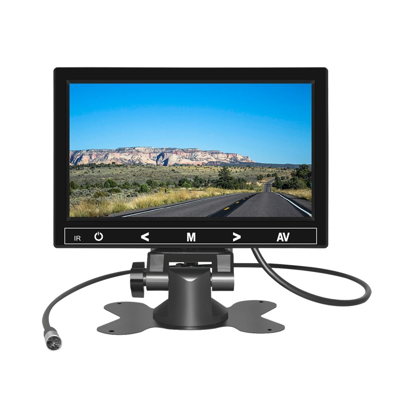 7 Polegadas Monitor LCD TFT de Aluguer de Carro Espelho Retrovisor Monitor de Ré para Monitor de carro do Barramento CAN