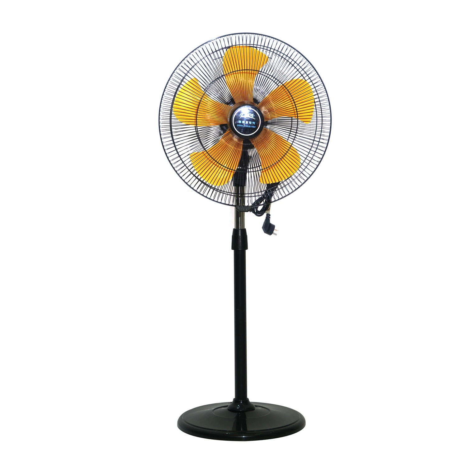 5 Speed Control Adjustable Height Pedestal Electric Fan with Strong Wind Copper Motor