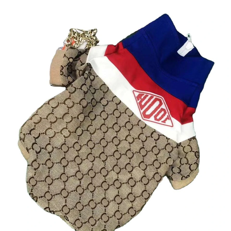 Wholesale/Supplier Custom Color Block Printed Pet Clothes