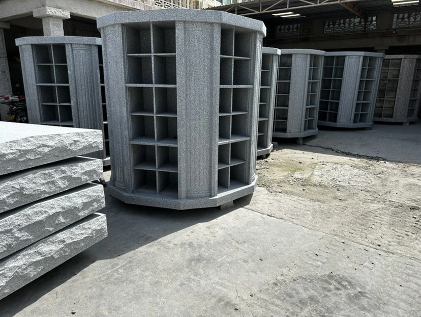 Naturaleza Granite Columbarium para Tombstone Memorial