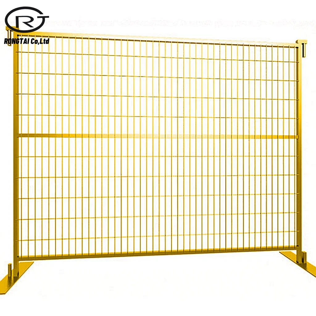 6FT X 8FT rede de arame soldado portátil Fence Canada temporária Vedação de construção