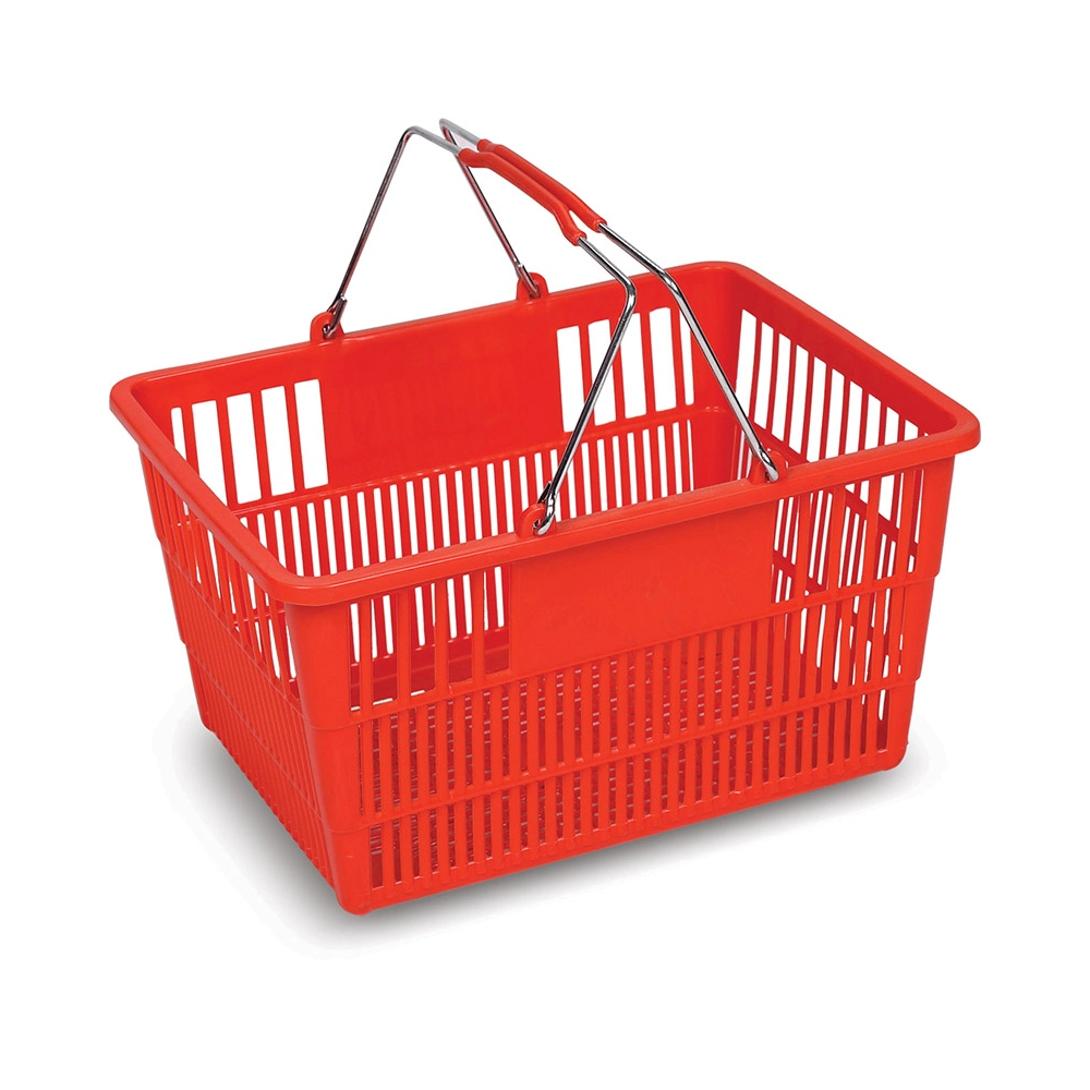 Wholesale/Supplier Grocery Storage Supermarket Plastic Shopping Basket