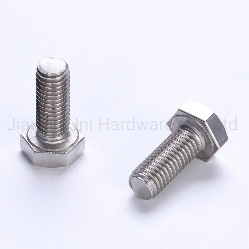 DIN933 Hex Bolt Full Thread Carbon Steel Stainless Steel 304/316