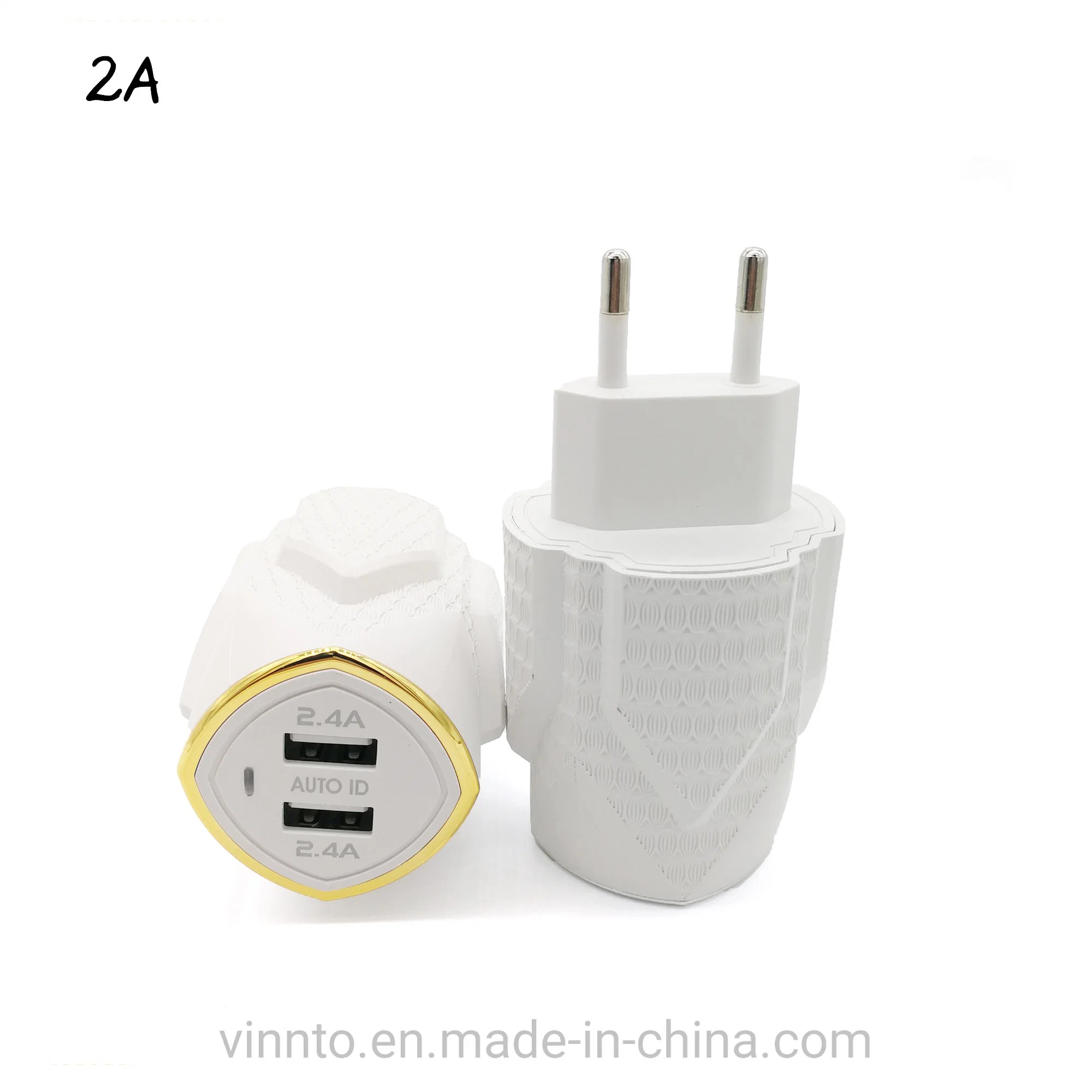 Mobile Phone Home accesorios de carga rápida con doble USB cargador de pared wholesales