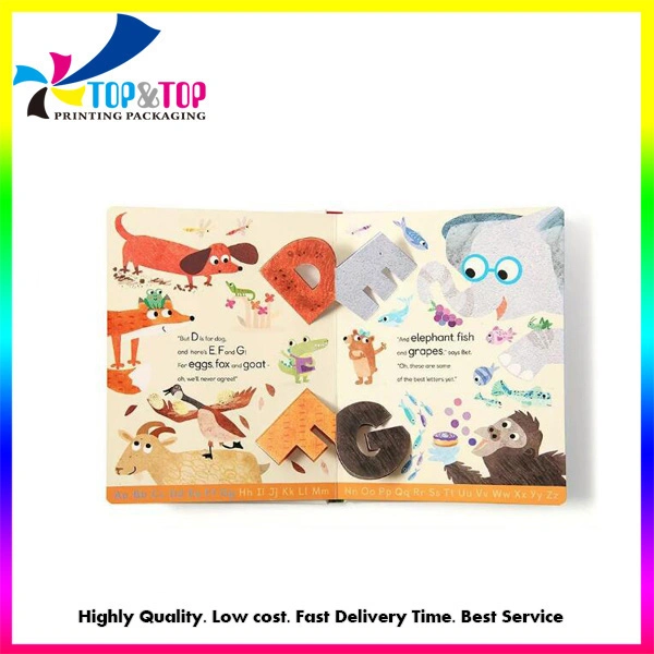 Eco Friendly Recycle Paper Cheap Wholesale/Supplier Custom Printing Colouring Hardcover Comic Children Board Book