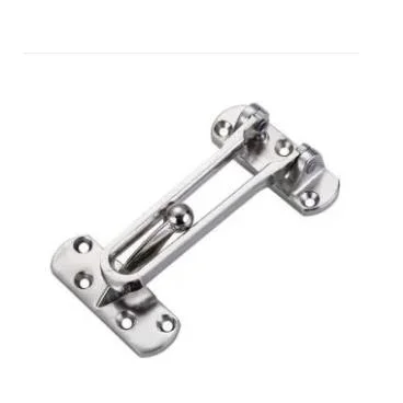 Chaîne antivol en alliage de zinc boucle antivol boucle boucle de verrouillage de porte Chaîne de porte loquet de porte antivol boucle