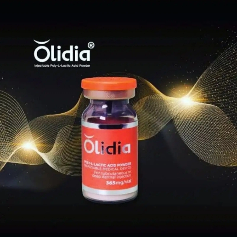 Olidia 365mg tratamiento de relleno ácido poliláctico Acido Polilaccido PLLA Colágeno de potencia