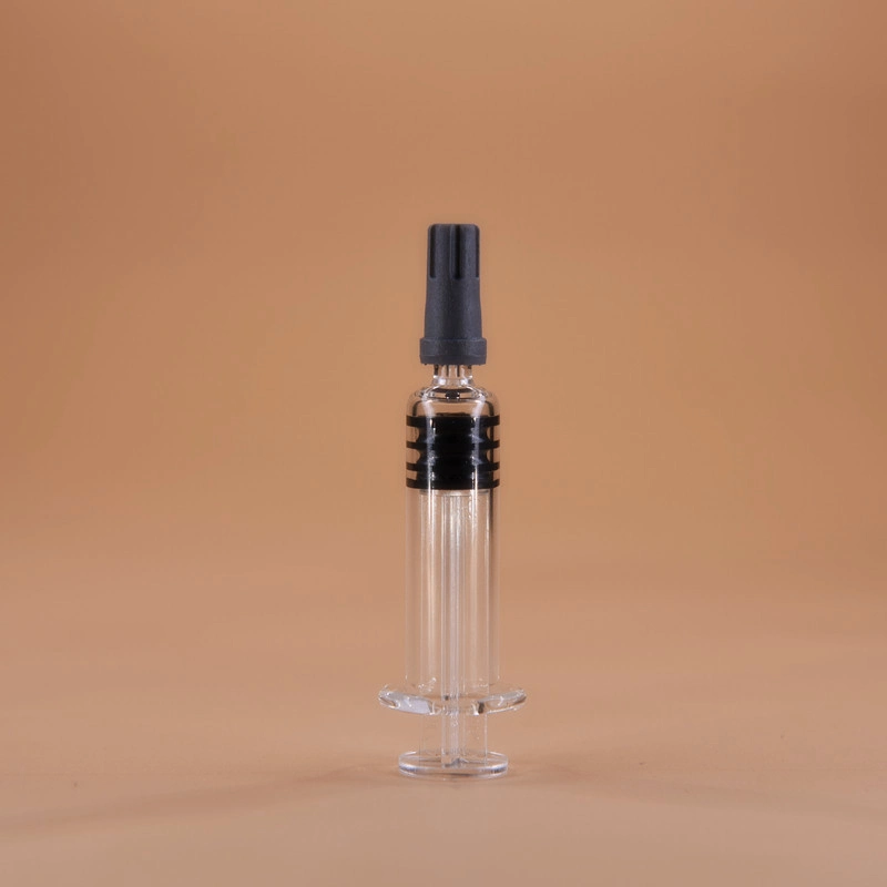 Glasspritze, vorgefüllt Luer Lock 1ml Glasspritze mit Luer Luer-Slip Verriegeln