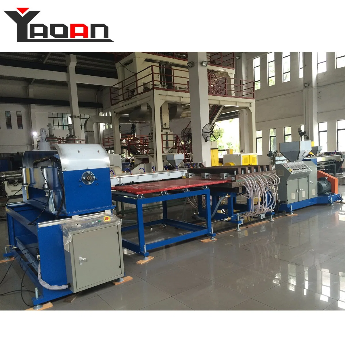 PP/PE/PA/ABS/POM Plastic Solid Thick Sheet Board Extrusion Machine