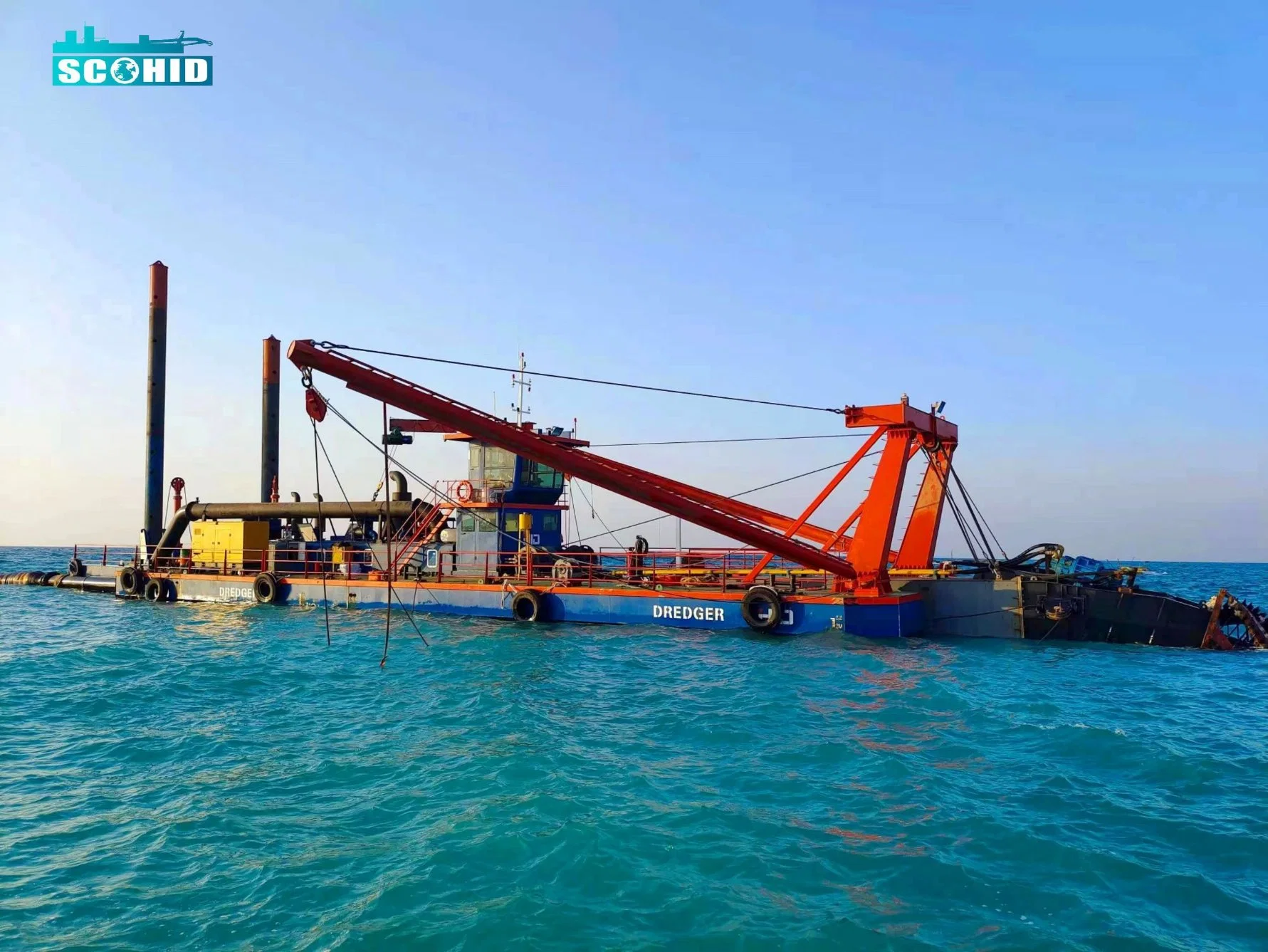 Customized Sco HID-CSD-6024 Suction Equipment for Reclamation Project/Port Maintenance/River Dredging/River Deepening