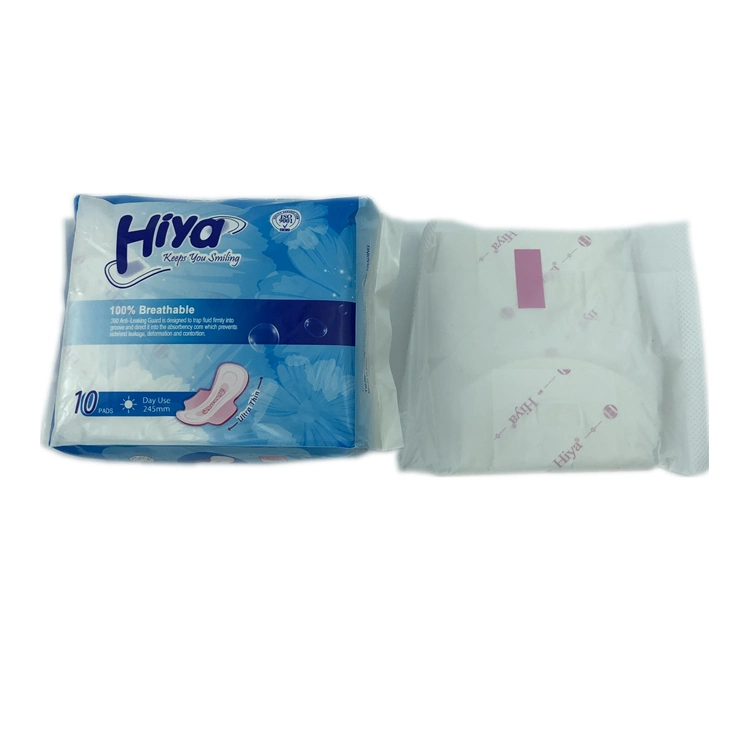 Nacht Zeit Gebrauch Periode Pads Heavy Flow 290mm Anion Sanitär Servietten