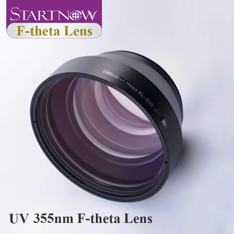 Startnow F-Theta Scan Lens 355nm UV Telecentric Laser Field Lens 532nm Green Light for Laser Marking Machine Galvo System Parts