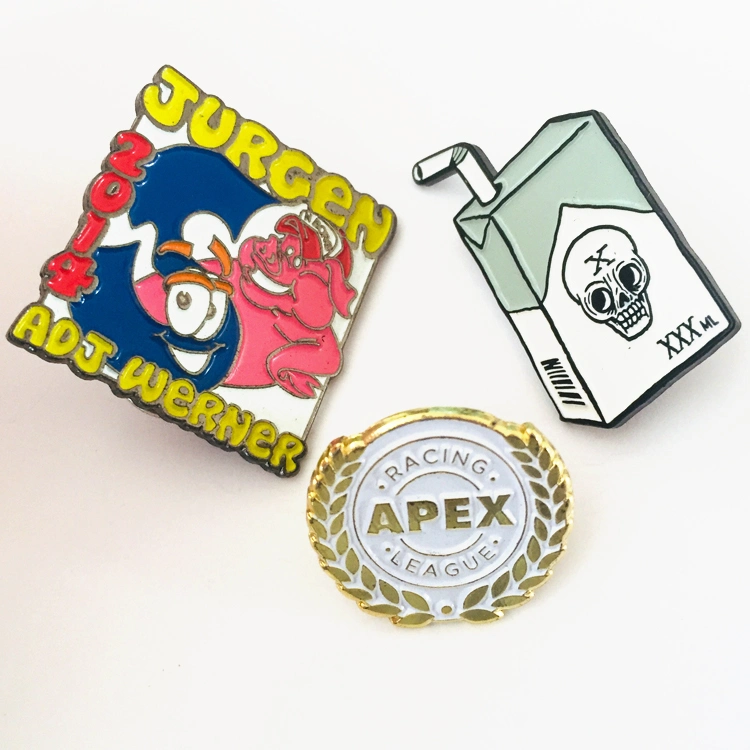 Original Factory Made Anime Cartoon Character Brooch Souvenir Badge Metal Craftsoft Hard Enamel Metal Lapel Pin