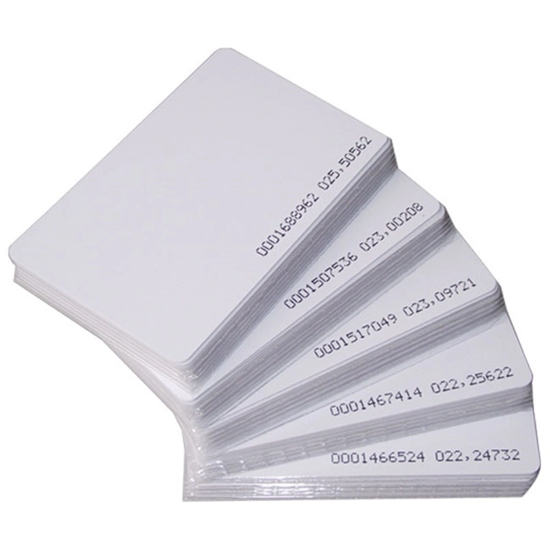 White ISO14443 NFC 13.56MHz Blank RFID Smart Card