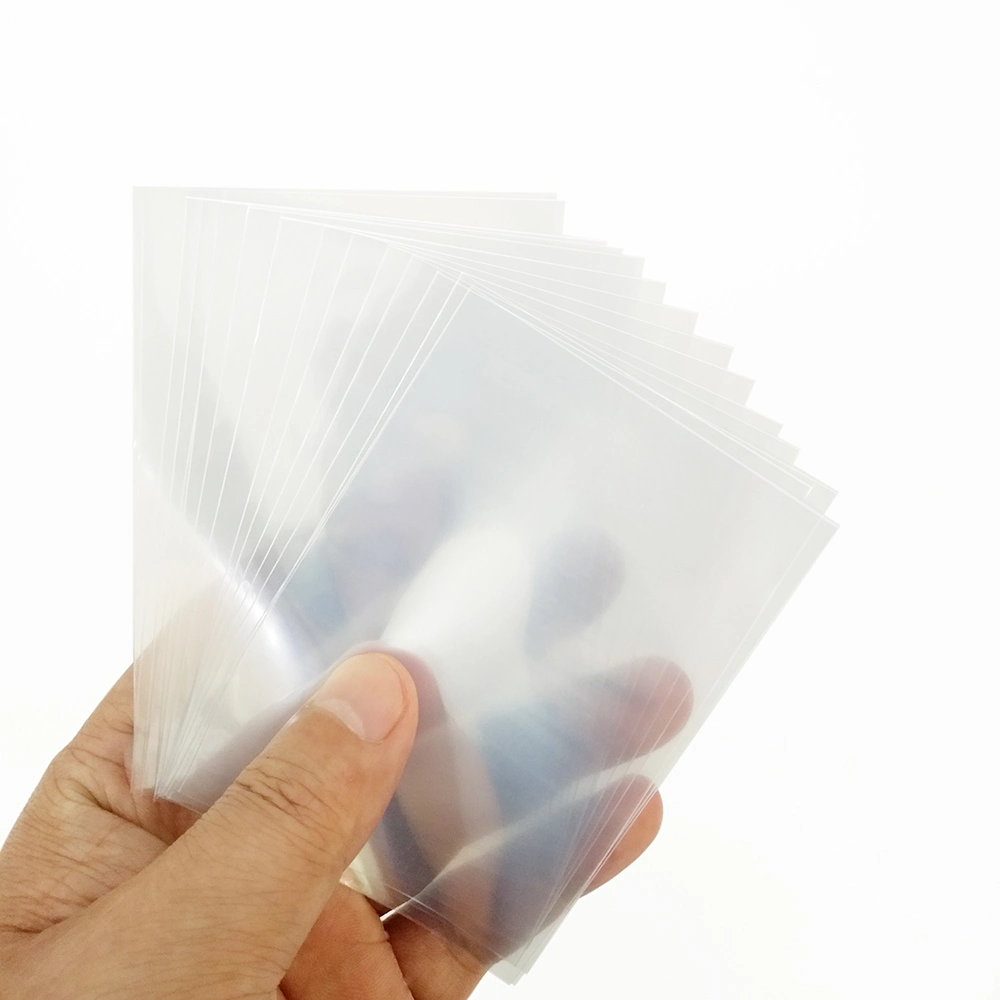 Passport Transparent Henwei 100PCS/Pack or Custom Customized Soft Plastic Penny Sleeves