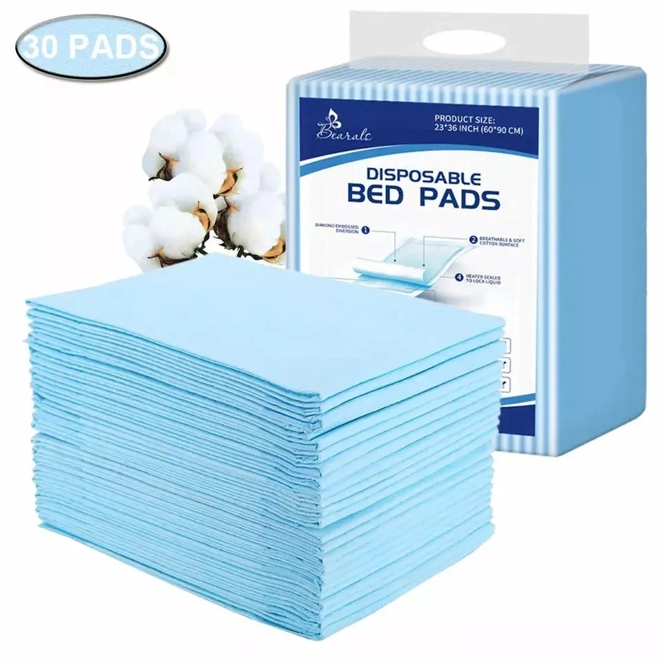 Medical Care 60*90cm Disposable Underpads Super Absorbent Incontinence Leak Proof Pads