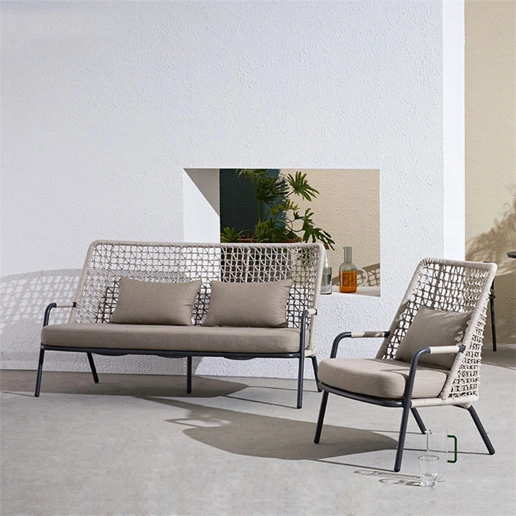 Nordic Outdoor Furniture Courtyard Balcony Leisure Recliner Sofa Chair