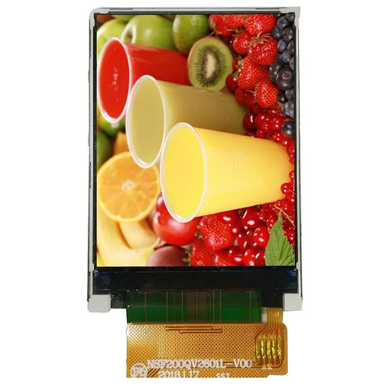 Rectangle VGA 2,4 pouces écran LCD adapté pour télémètre infrarouge module, l'Infrarouge caméra à imagerie thermique, de la température de mesure, de mesure du bruit