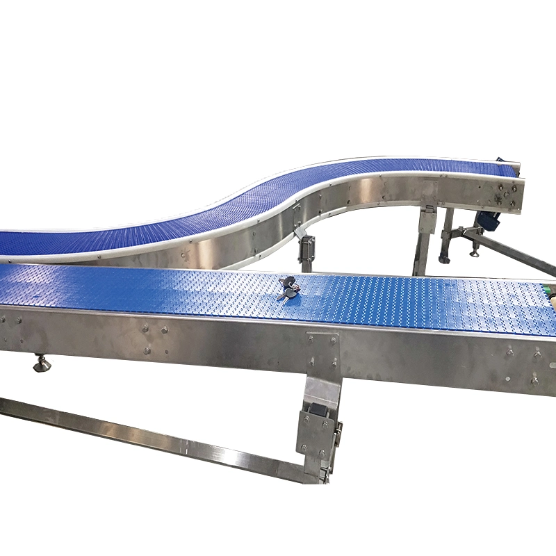 Factory Customized Stainless Steel Wire Mesh Belt Conveyor Flat Flex Wire Net Belt Conveyor