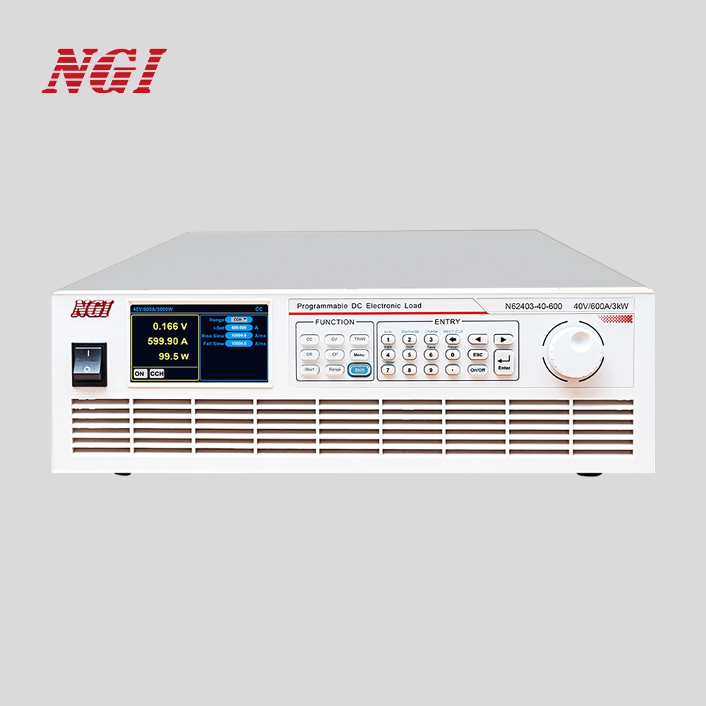 Ngi N62400 40V 200A 400A 600A 800A 1000A 1200A Low Voltage High Current Electronic Load