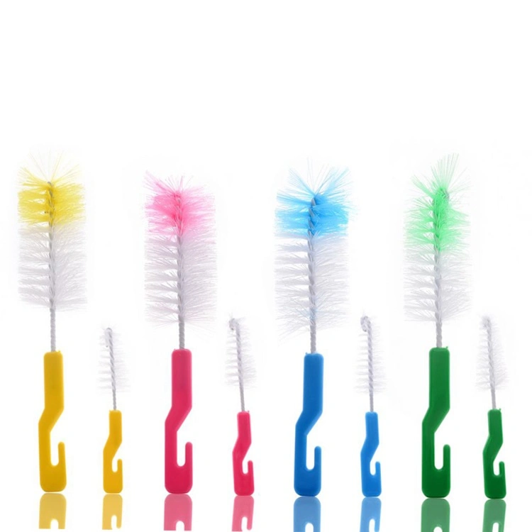Nylon Washing Tool Brush Set Nipple Small Cleaning Brushes