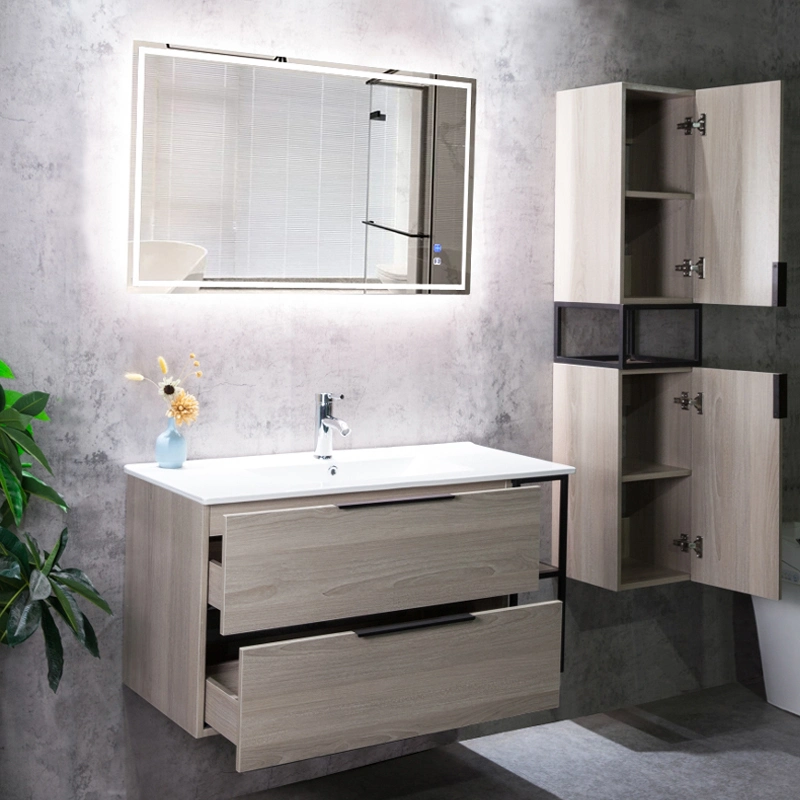 High quality/High cost performance  Melamine Customized Modern Bathroom Vanity Bathroom furniture