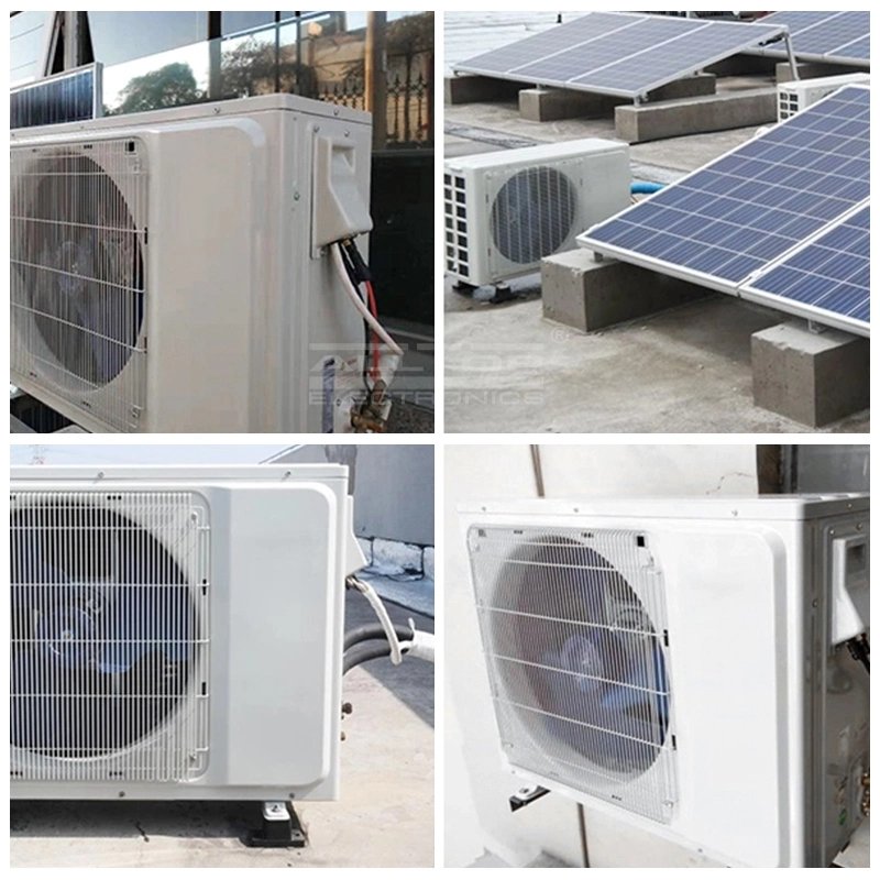 DC 48V 100% off Grid Solar Power Air Conditioner in Hybrid Solar Air Conditioners