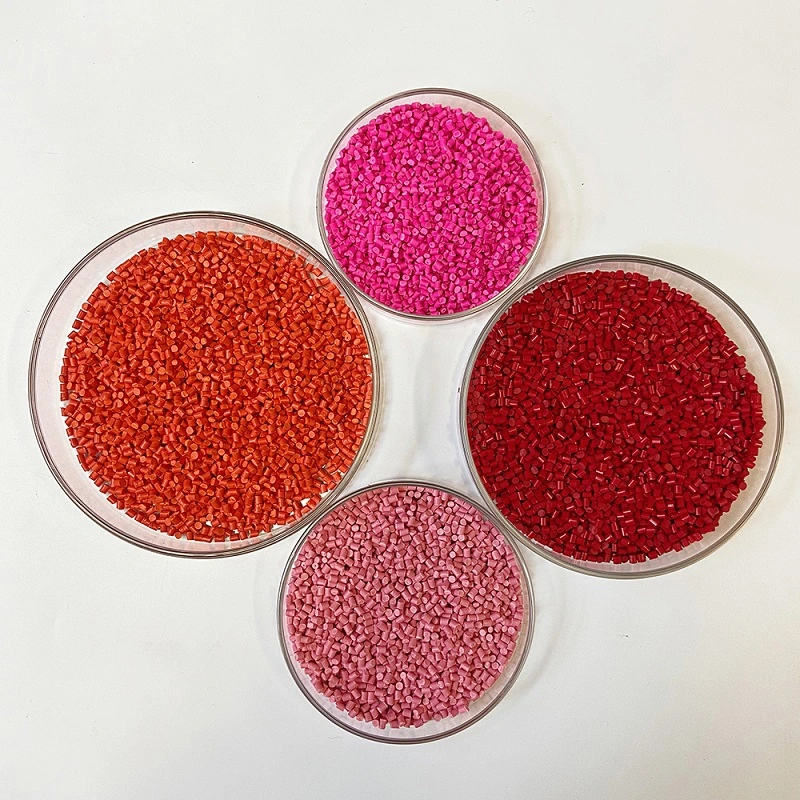 Custom Plastic Raw Materials Manufacturer PP PC PLA Color Granule Masterbatch