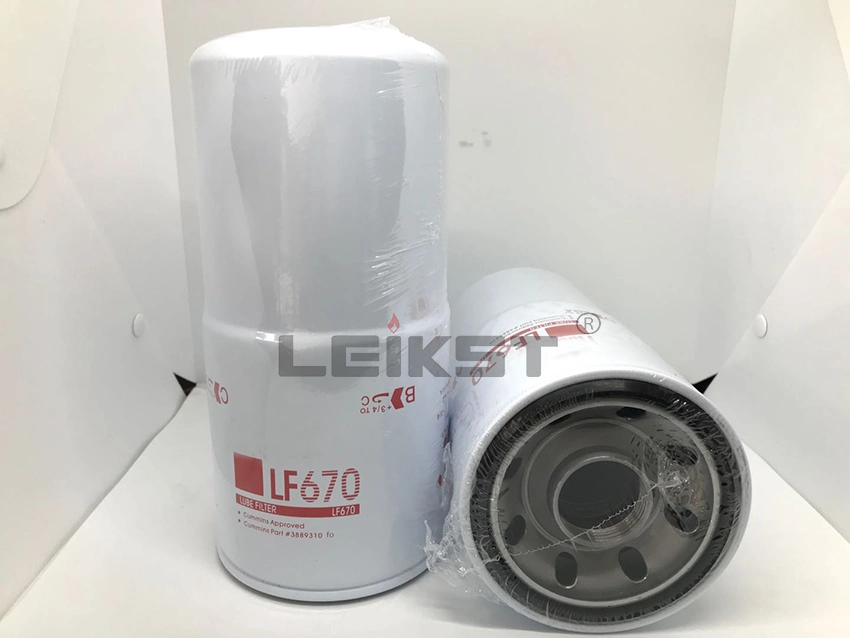 Leikst Lf9009 3889310 Lf16175 Fuel Oil Filter Head P554403 3315843 Lf670 P551670 Excavator Diesel Fuel Water Separator Filter Factory Fs1212 So10011