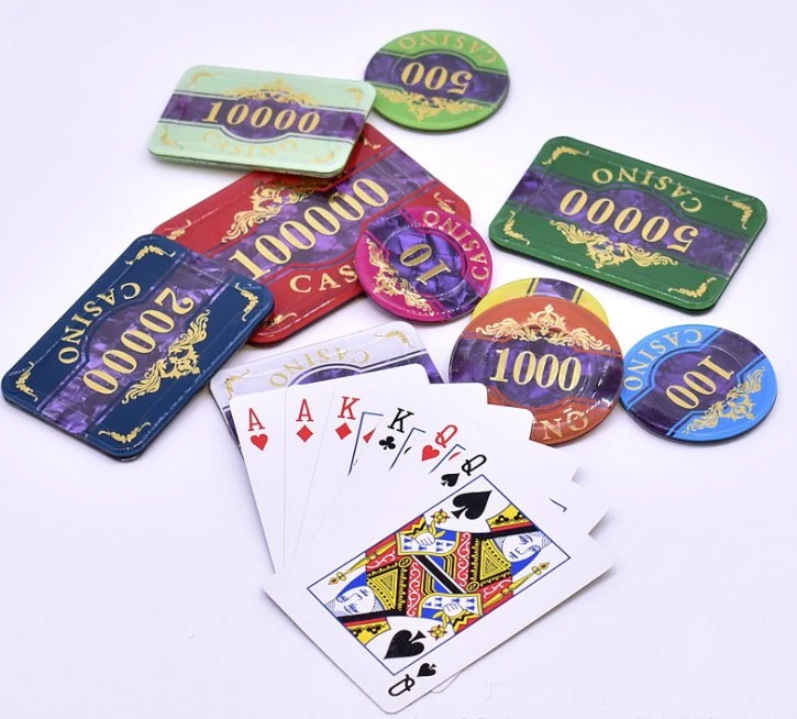 Poker Chip Casino Standard Acrylic Poker Chips