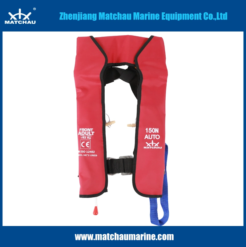 CE Standard Auto Activate Inflatable Lifejacket for Lifesaving